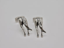 Load image into Gallery viewer, Horses Rear Cuff Links - Sterling Silver