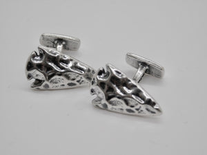 Arrowhead Studs & Cuff Set - Sterling Silver