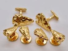 Load image into Gallery viewer, Arrowhead Studs &amp; Cuff Set - Gold Plated