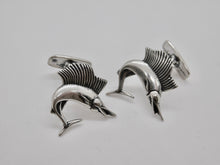 Load image into Gallery viewer, Sailfish Cuff Links - Sterling Silver